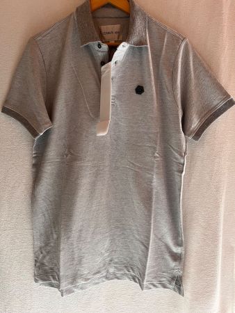 Poloshirt, CERRUTI 1881, Grösse L, Farbe Grau