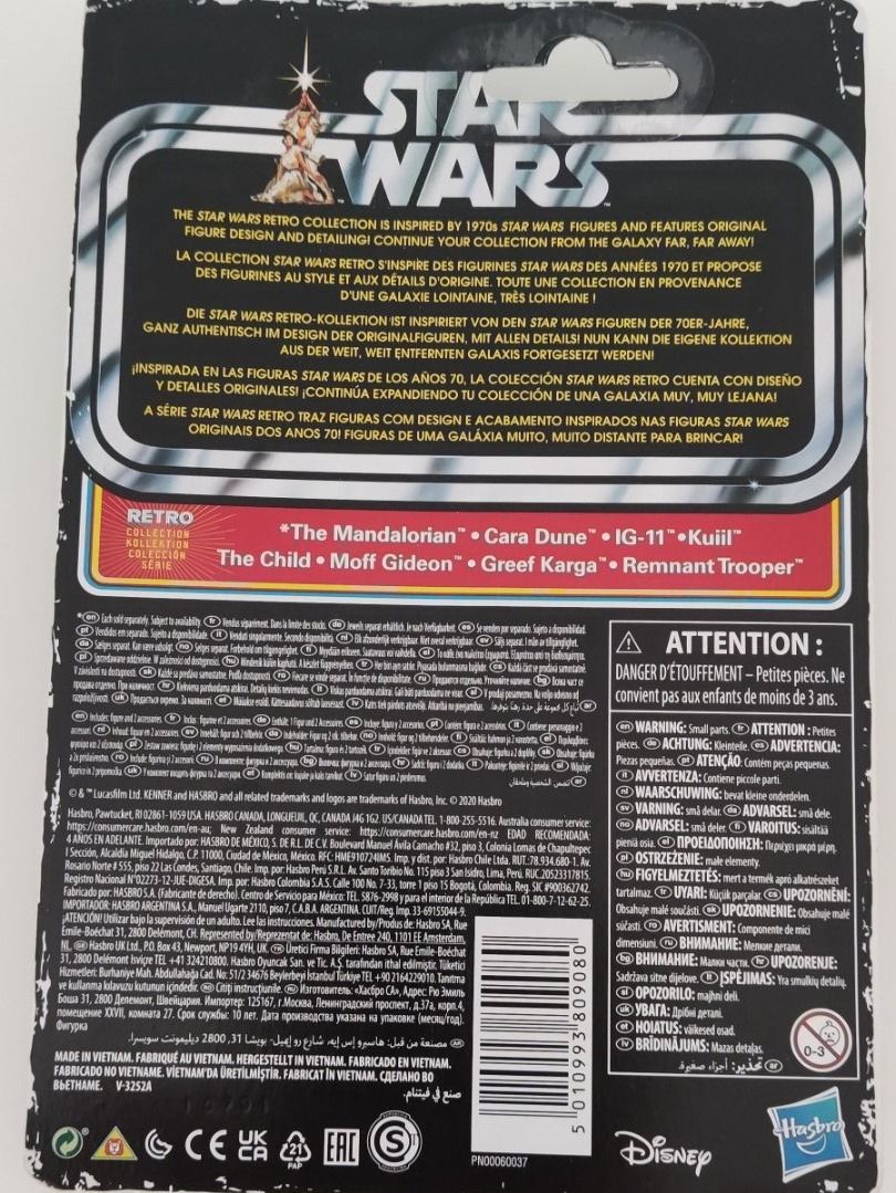 Hasbro Statuette: Cara Dune - Star Wars Mandalorian Hasbro Retro Collection – Nuovo (secondo la descrizione) da Bellinzona venduto da suissepro 1