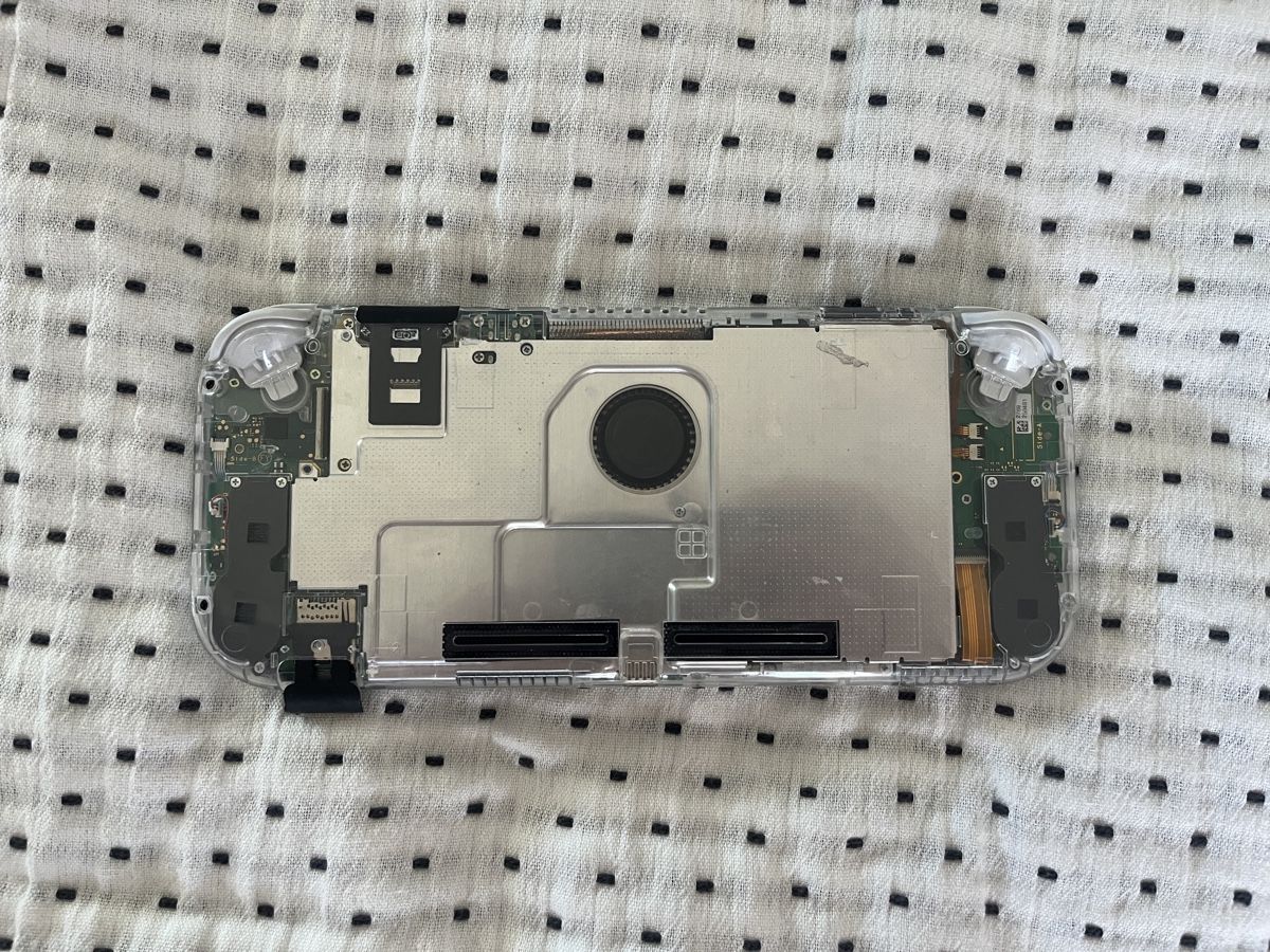 Nintendo Console: DEFEKT Nintendo Switch lite custom clear – Difettoso da Vevey venduto da Antoine9 1