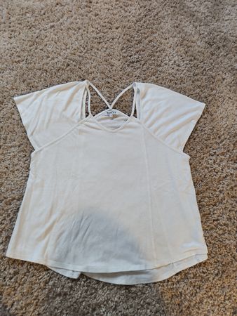 Mareé Sommer Top, Grösse L, Weiss - Neuwertig!