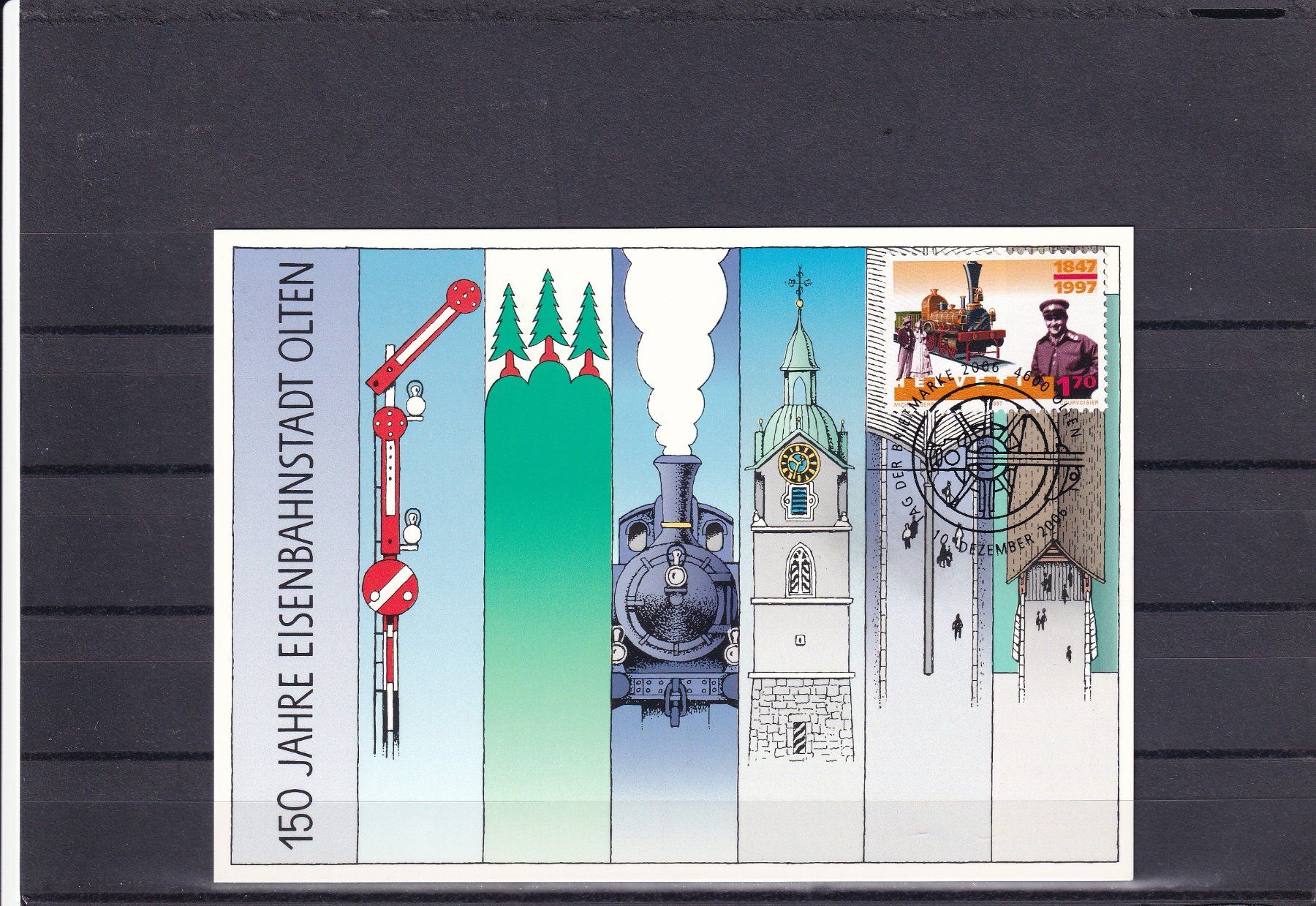 Tutti i francobolli: Tag der Briefmarke 2006 Olten 8.-10.12.06 – Nuovo (secondo la descrizione) da Birsfelden venduto da chr_yq2g 1