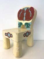 Antiker Kinderstuhl Sneezy (Zwerg aus Schneewittchen)