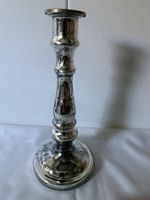 Silberner Kerzenständer Vintage Shabby Chic 25,5cm hoch