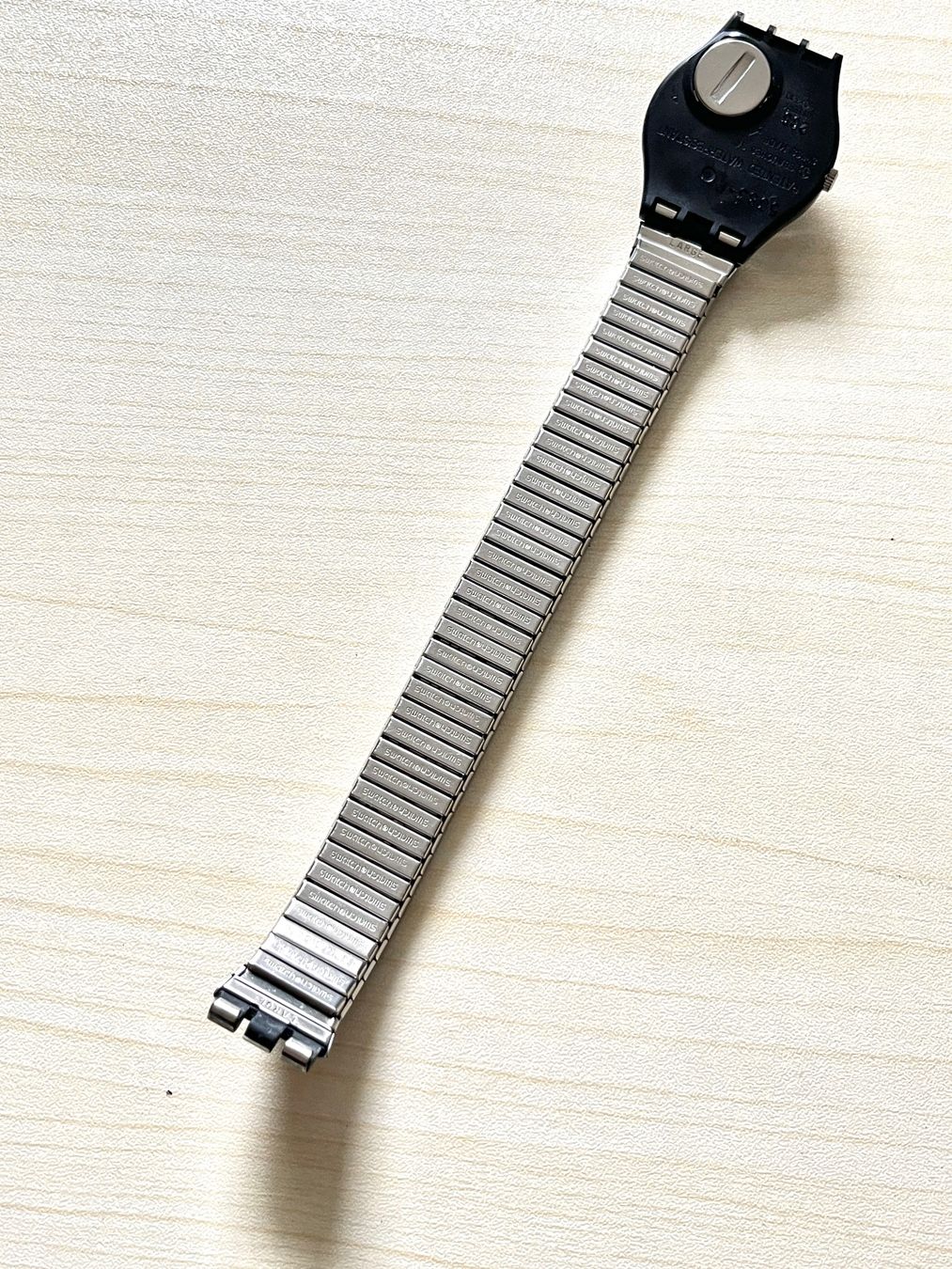 Swatch Orologi: Schlichte Swatch Herrenuhr, elegantes Design – Usato da Grenchen venduto da chththl 7