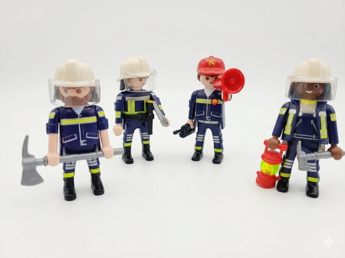 Playmobil Giocattoli: Playmobil, Feuerwehr – Usato da Gunzwil venduto da Zappelhans
