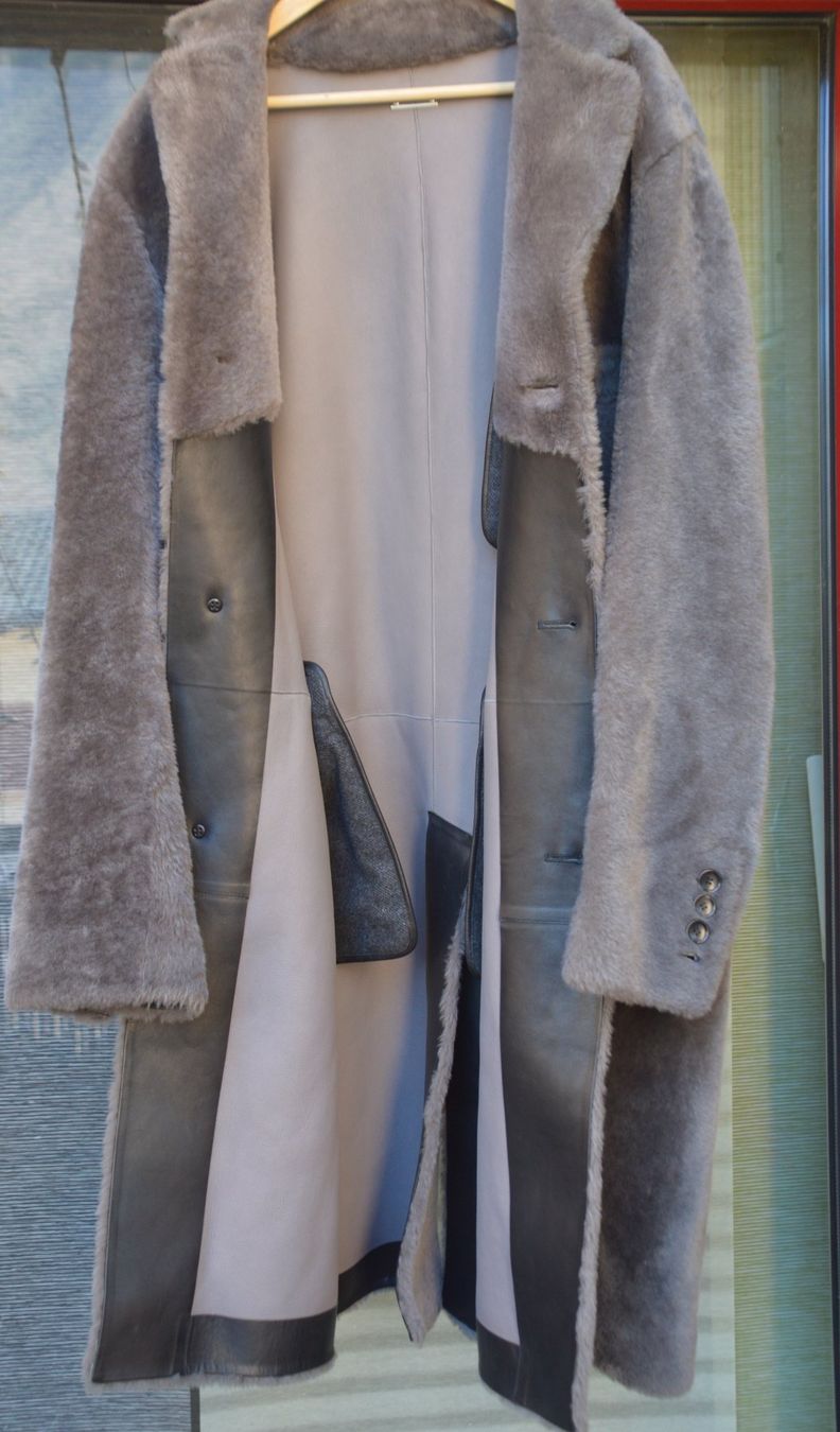 Bally Cappotti: Bally Lamb Shearling Mantel / manteau .56 – Usato da Collonges venduto da Auganien 1