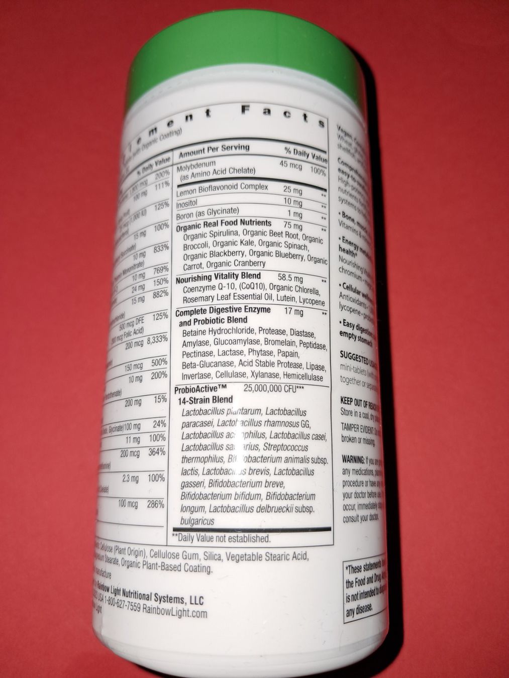 Cibi & Specialità: DARM Rainbow 50+ Vitamine Mineralstoffe Probiotika Enzyme – Nuovo e nell'imballaggio originale da Trübbach venduto da Adam123456 3