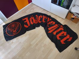 Werbebanner Jägermeister schwarz 315 x 76 cm