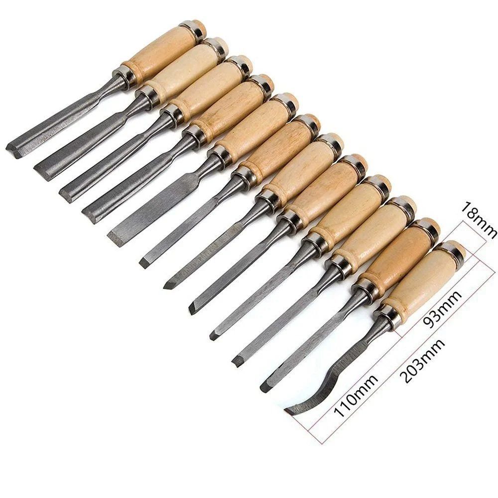 Tutti gli attrezzi: 📌 NEU Schnitzen Meisel Set 12-teilig – Nuovo e nell'imballaggio originale da Wittenbach venduto da ChinaSeidenstrasse 6