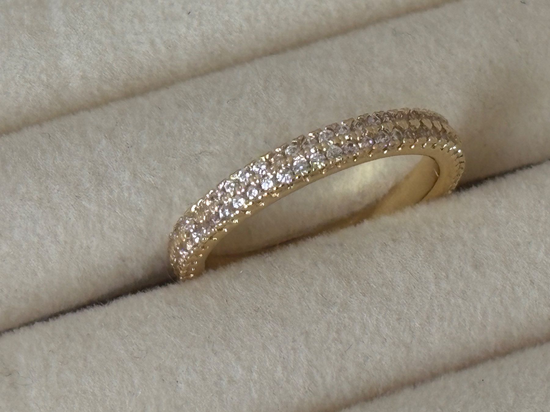 Anelli: Luxus Elegante Gr. 18/8 Ring Memoire Farbe: Gold – Nuovo (secondo la descrizione) da Biel-Bienne venduto da Roserosse13 6