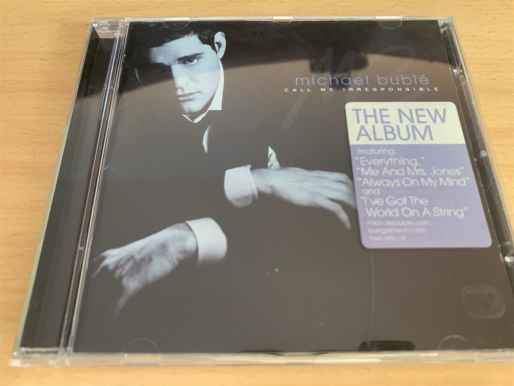 CDs: Michael Bublé – Call Me Irresponsible – Gebraucht aus Rikon im Tösstal von Alpenmutz
