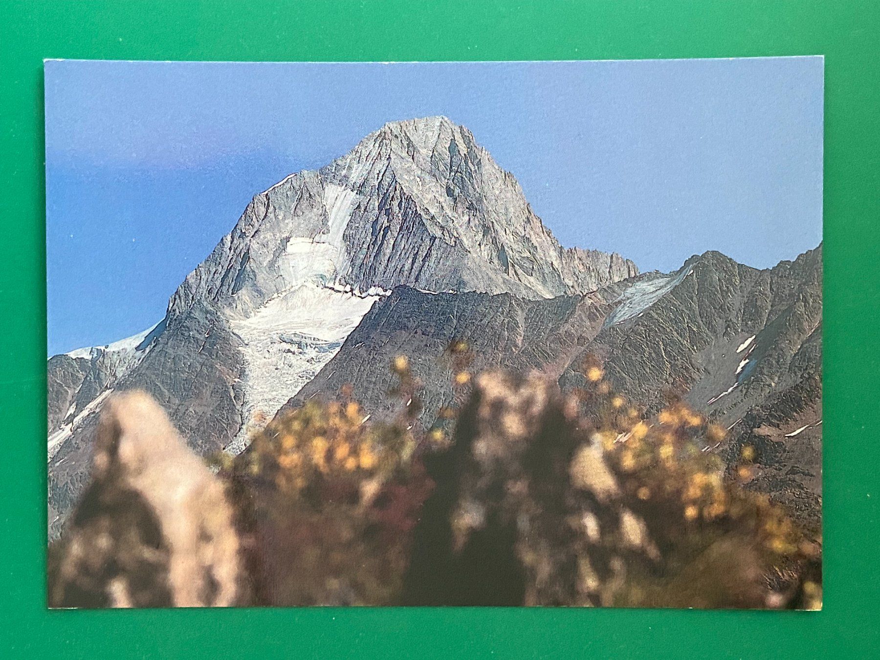 Ansichtskarten: Bietschhorn, Lötschental – Gebraucht aus Steg VS von _vinci_
