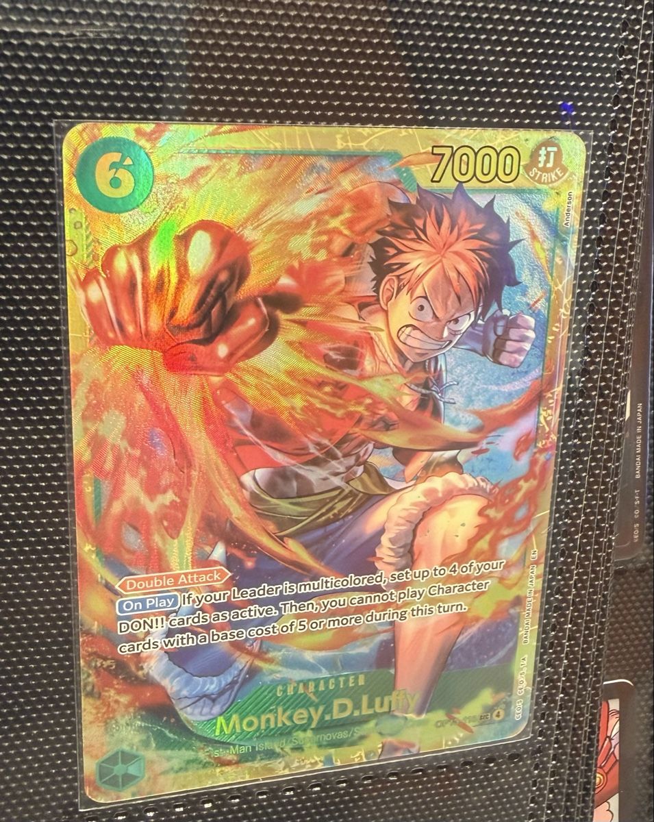 Bandai Sammelbilder & Trading cards: One Piece Monkey D. Luffy OP13 SEC – Neu (gemäss Beschreibung) aus Horgen von haz_8ldx