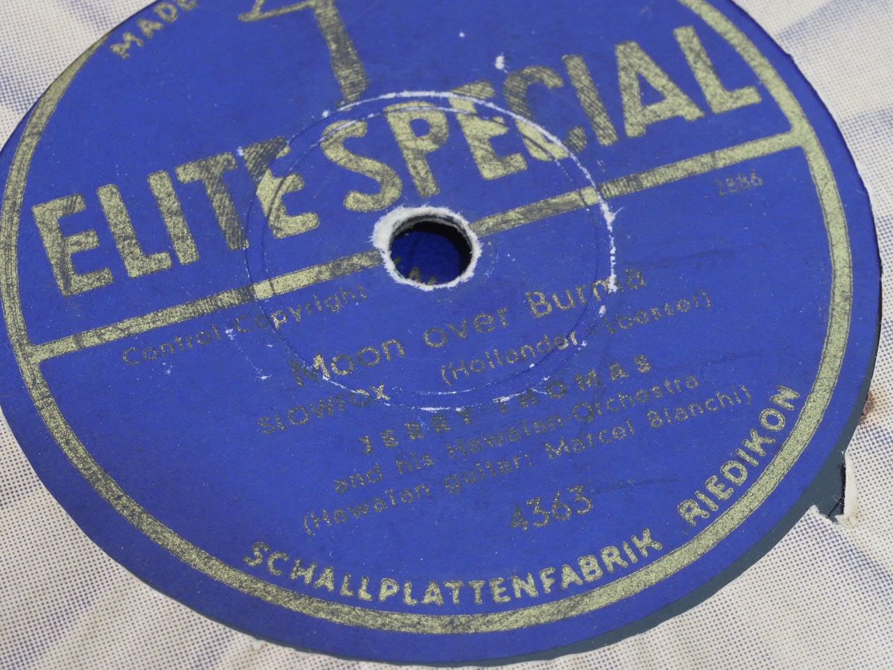 Schallplatten: DISQUES 78 TOURS – Gebraucht aus Lausanne von Leag 6