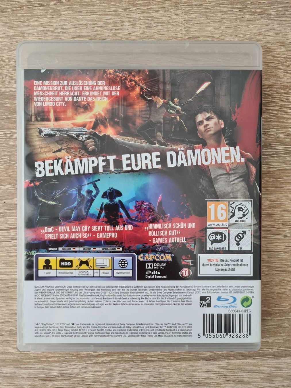 Spiele: DMC Devil May Cry - PS3 – Gebraucht aus Carouge GE von Franllo 1