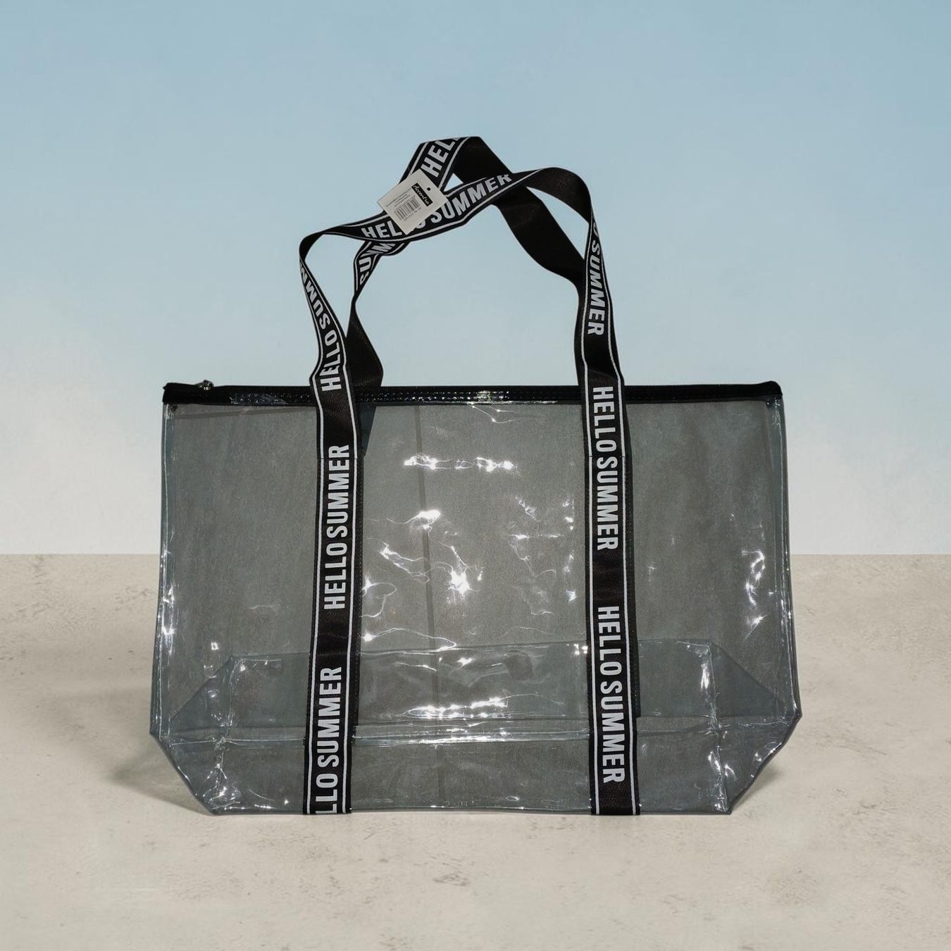 Taschen für Damen: Strandtasche transparent – Neu und originalverpackt aus Rorschacherberg von AlpGets