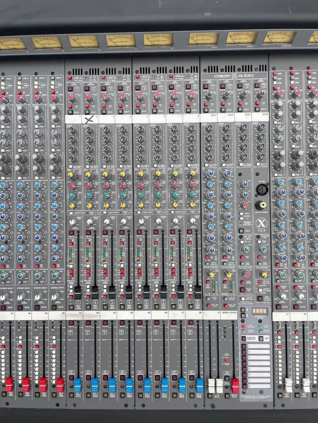 Console di mixaggio: Crest Audio X-VCA 48-Kanal Mischpult – Usato da Rünenberg venduto da votob 2