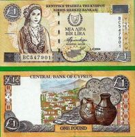 CHYPRE  1 POUND 2004 (UNC)