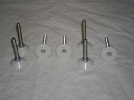 7  Möbelfuss / Stützfuss / Stellfuss , M10 , Neu