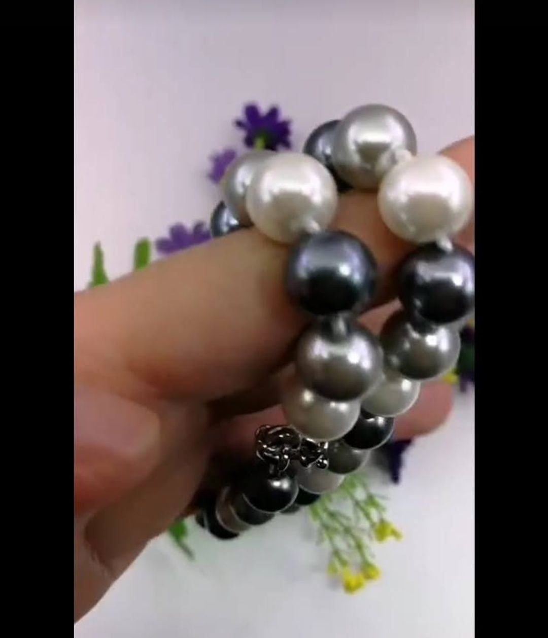 Perle (finte): Shell Pearlen Kette - Pearl Necklace – Nuovo e nell'imballaggio originale da Zürich venduto da FavourOnline 3