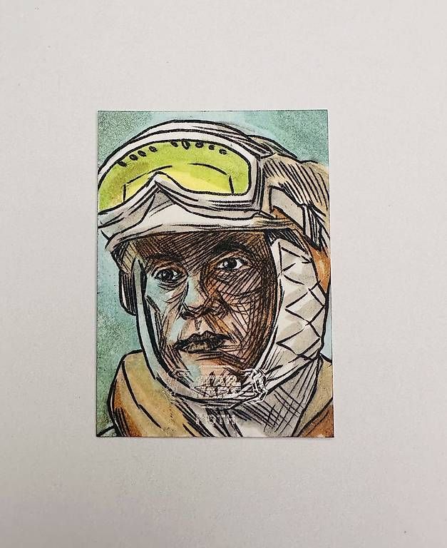 Carte collezionabili: TOPPS STAR WARS 1/1 SKETCH LUKE SKYWALKER – Usato da Walliswil b.Wangen venduto da Swiss-Trading-Bros