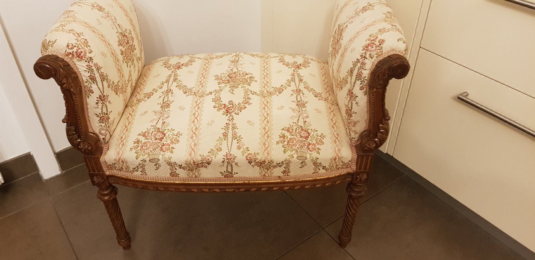 Sessel: Banquette style Louis XVI – Gebraucht aus sion von ckmoi01