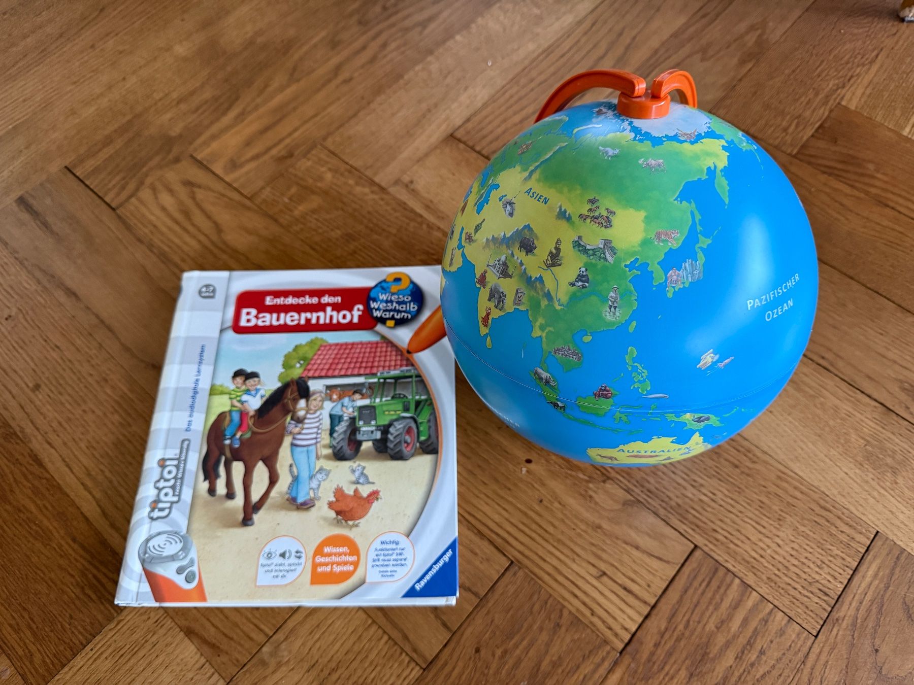 Libri: TipToi Globus und Bauernhof Buch Tip Toi – Usato da Ennetbaden venduto da mapa05