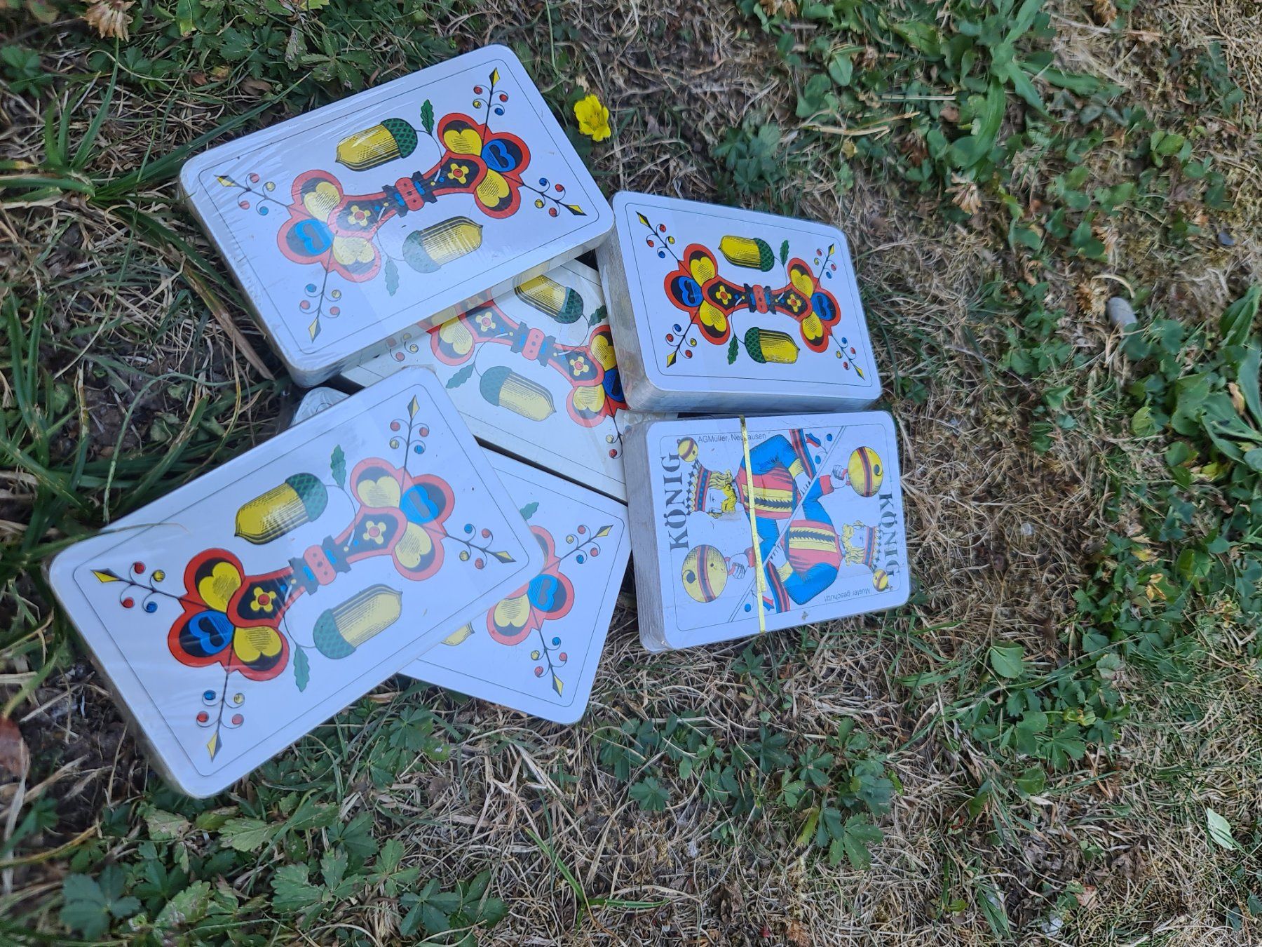 Giochi: Spielkarten Set neu 6 Stück – Nuovo (secondo la descrizione) da Niederlenz venduto da DaveDasWahnsinn 1