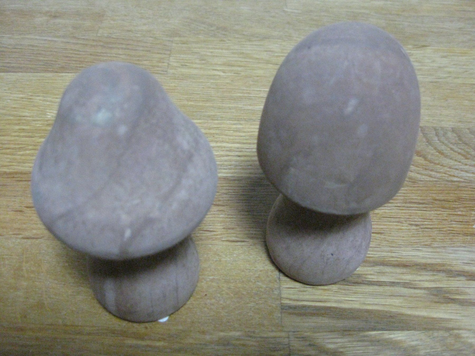 Tutte le decorazioni: 2 schöne Holz Pilzli – Nuovo (secondo la descrizione) da Romanshorn venduto da Wazoohandlung 1