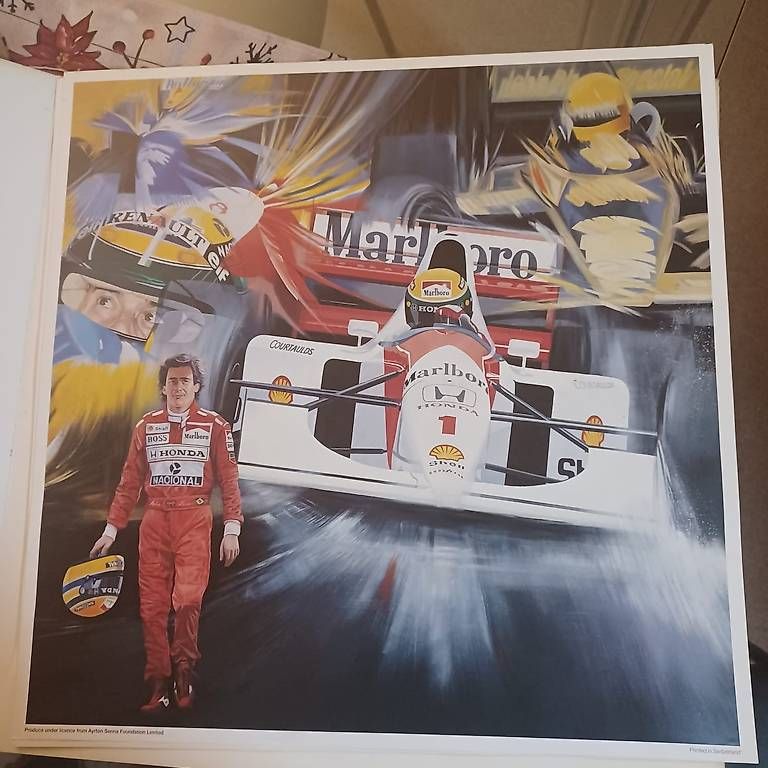 Foto & Immagini: 3 stampe su Ayrton Senna – Usato da Savosa venduto da alloshop