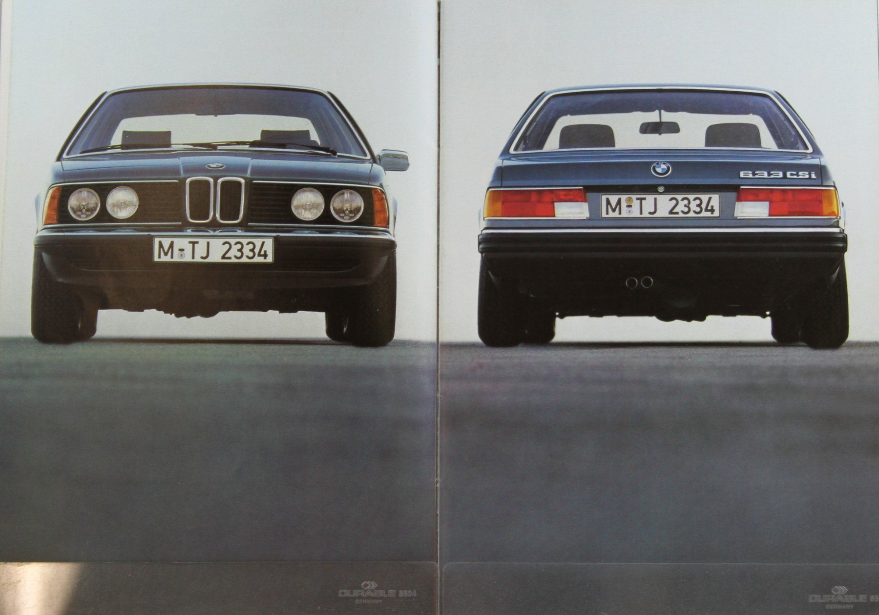BMW Dokumente: PROSPEKT | BMW - 630CS - 633CSi - TYP E24   | AB 01.1976 – Gebraucht aus Unterägeri von Isha04 1
