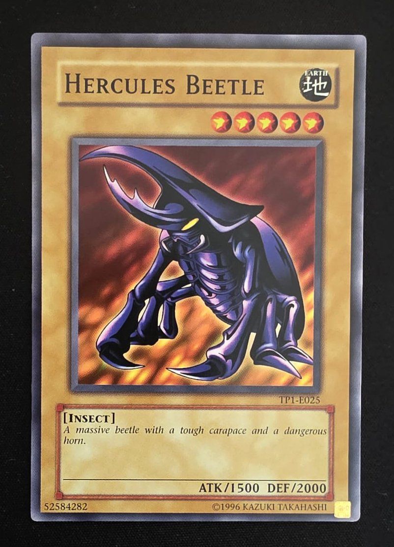 Yugioh Sammelbilder & Trading cards: Hercules Beetle - TP1-E025 - Yu-Gi-Oh! – Gebraucht aus Zürich von Zetto