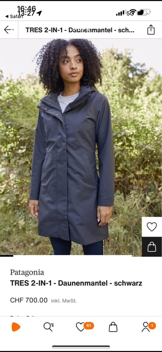 Patagonia Cappotti: Patagonia winterjacke – Nuovo (secondo la descrizione) da Zürich venduto da AlineCr 3