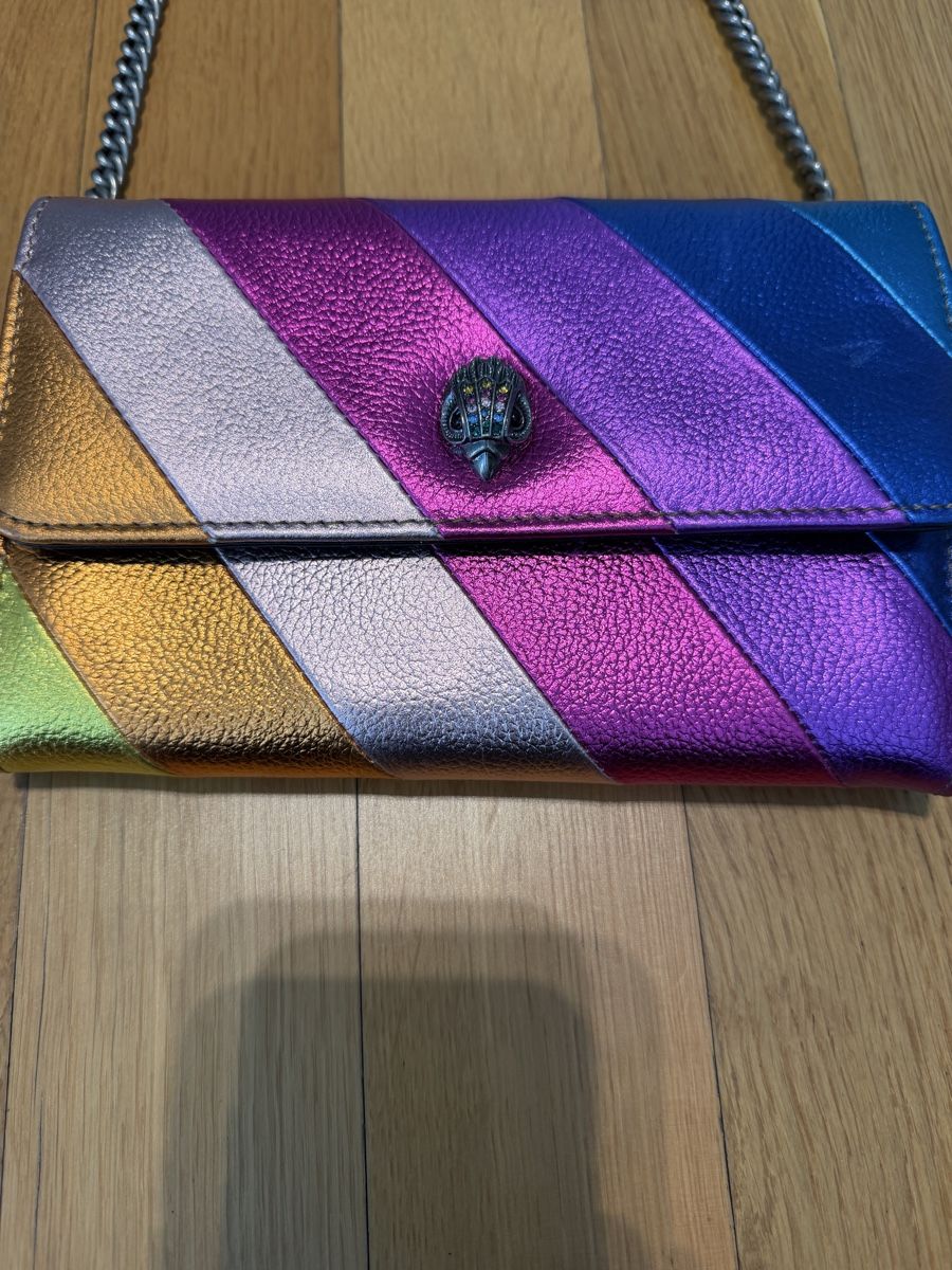 Kurt Geiger Borse da donna: Kurt Geiger London Rainbow Clutch – Nuovo (secondo la descrizione) da Zürich venduto da vik_nzx9 1
