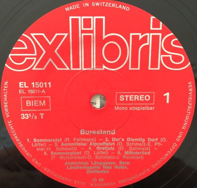 Dischi in vinile: Burestand (LP) – Usato da Grüningen venduto da azulmarron 2