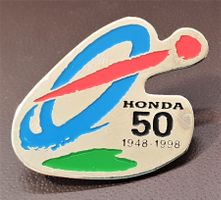 P609 - Pin 50 Jahre HONDA / 1948 - 1998
