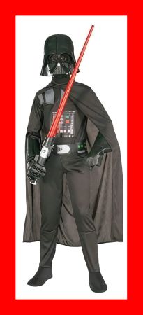 Darth Vader Fasnachtskostüm f. Kinder Grösse S Star Wars