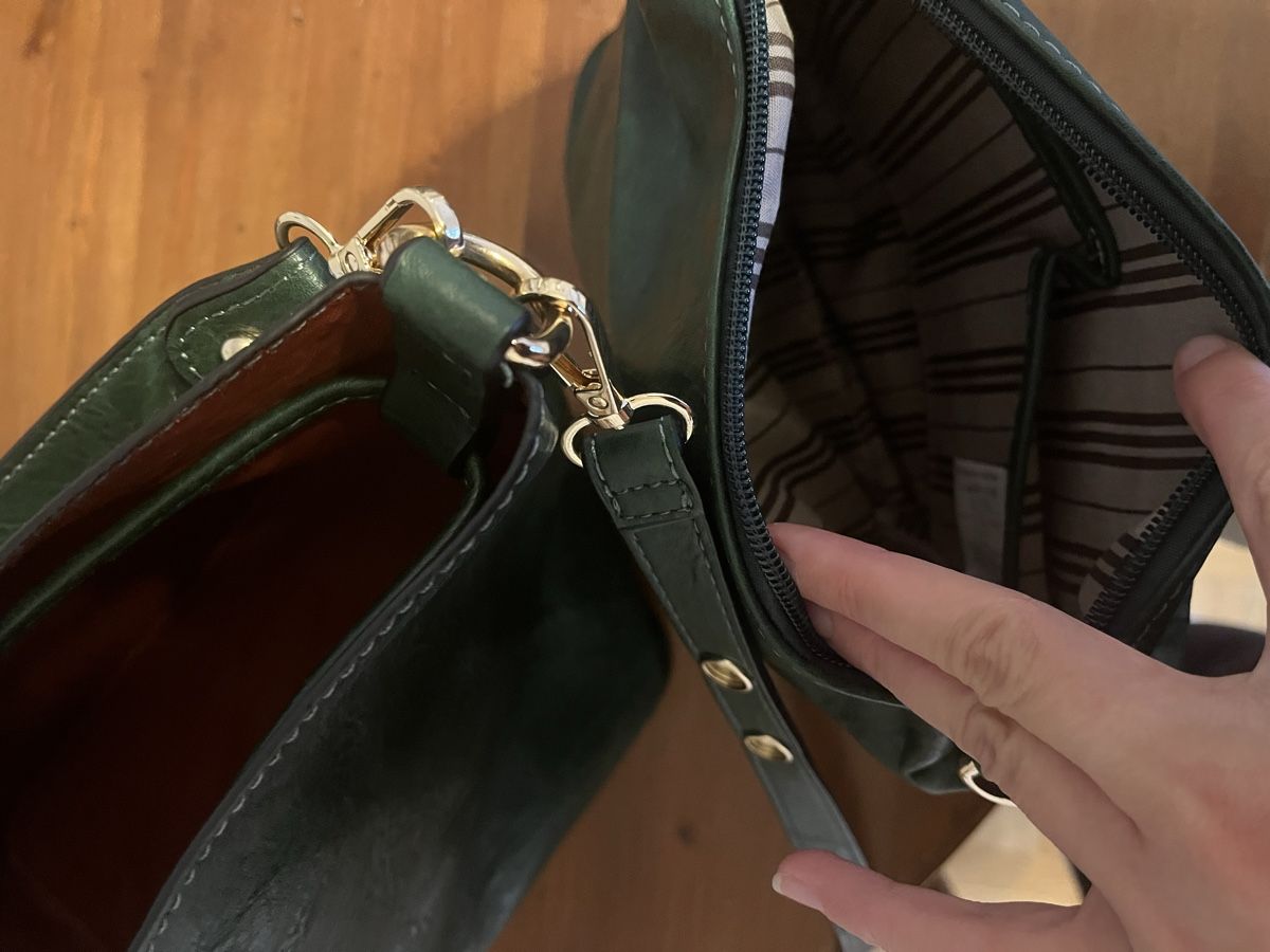 Taschen für Damen: Handtasche grün – Neu (gemäss Beschreibung) aus Lenzburg von Shru5 3