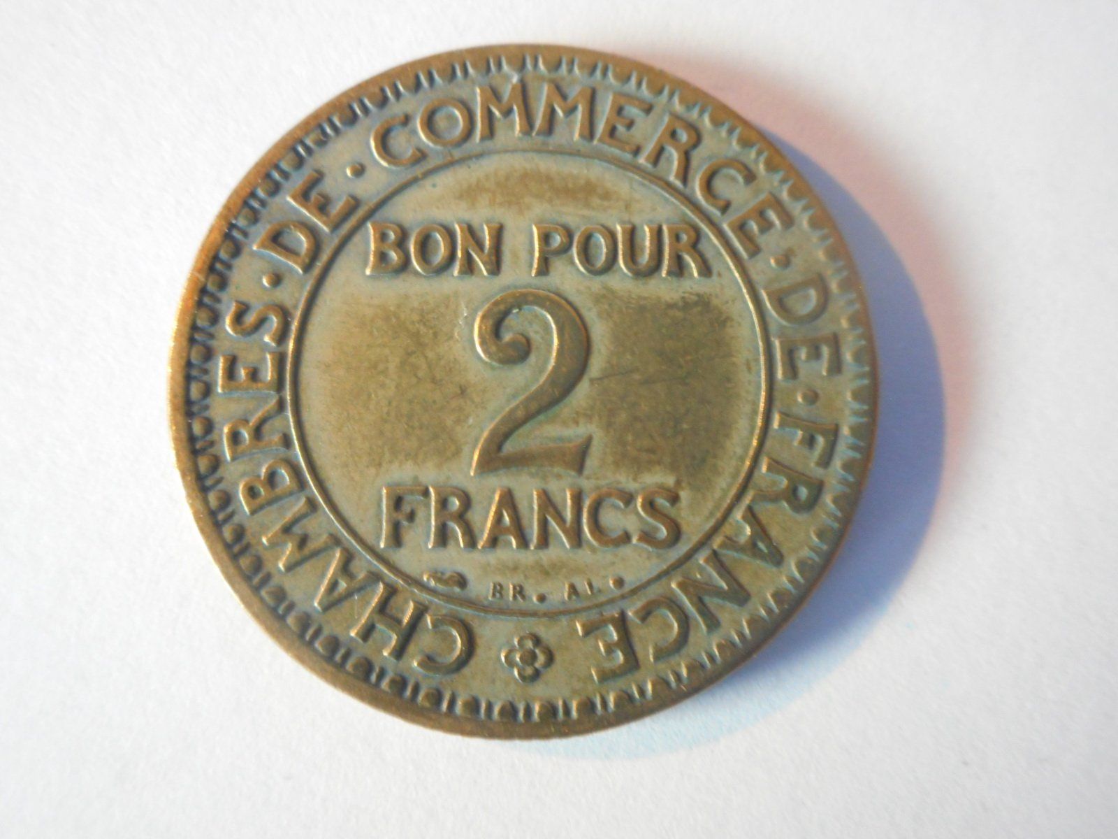 Alle Münzen: 1925 2 Francs Commerce Industrie 3.Republik – Gebraucht aus Kriegstetten von pizlad2010 1