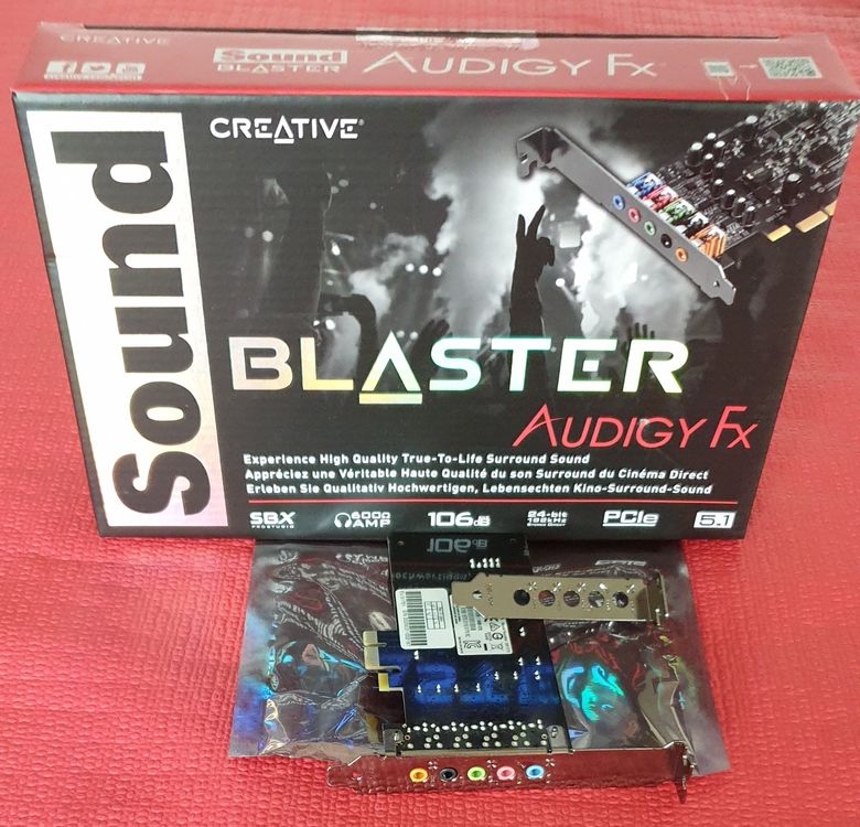 SoundBlaster Creative AUDIGY FX | Kaufen auf Ricardo