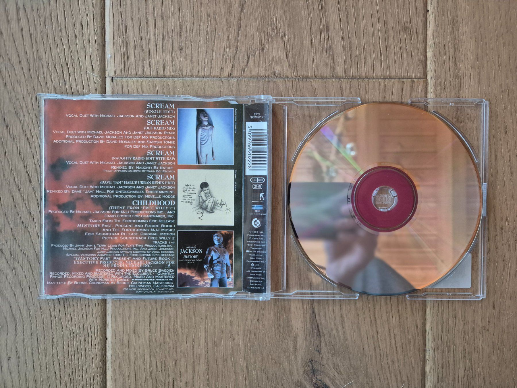 CD: Michael Jackson Scream & Childhood CD Single – Usato da Savièse venduto da coeur88 1