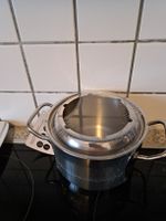 FONDUE Topf Edelstahl