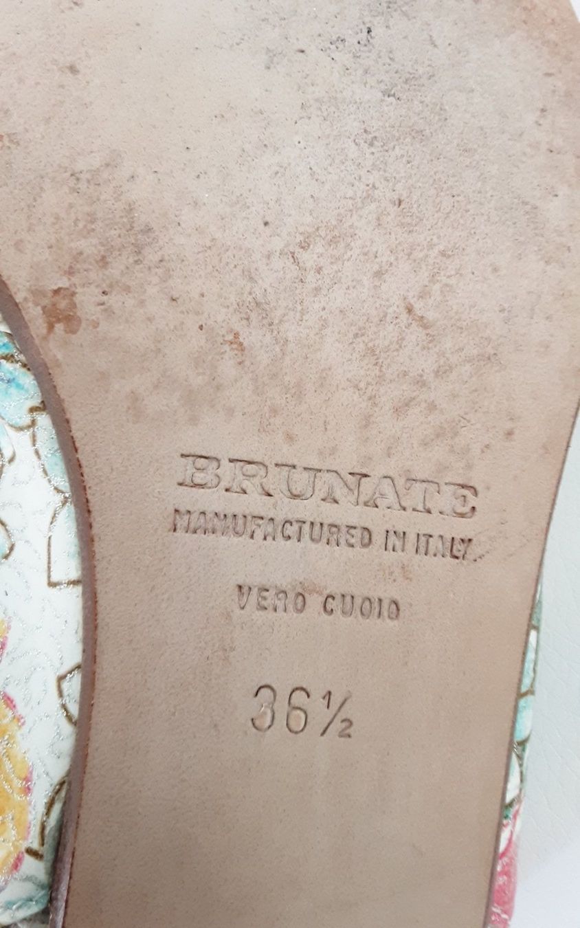 Scarpe da donna: Sandale, 36,5, BRUNATE, cuir, excellent état – Usato da Neuchâtel venduto da Virgule50 6