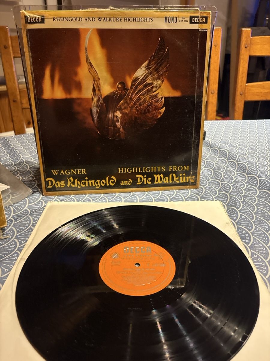 Schallplatten: Disque Vinyle Wagner Rheingold Walküre Decca Mono – Gebraucht aus Ste-Croix von choupy60