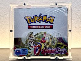 Pokémon Scarlet & Violet Base Display EN OVP + Acrylbox
