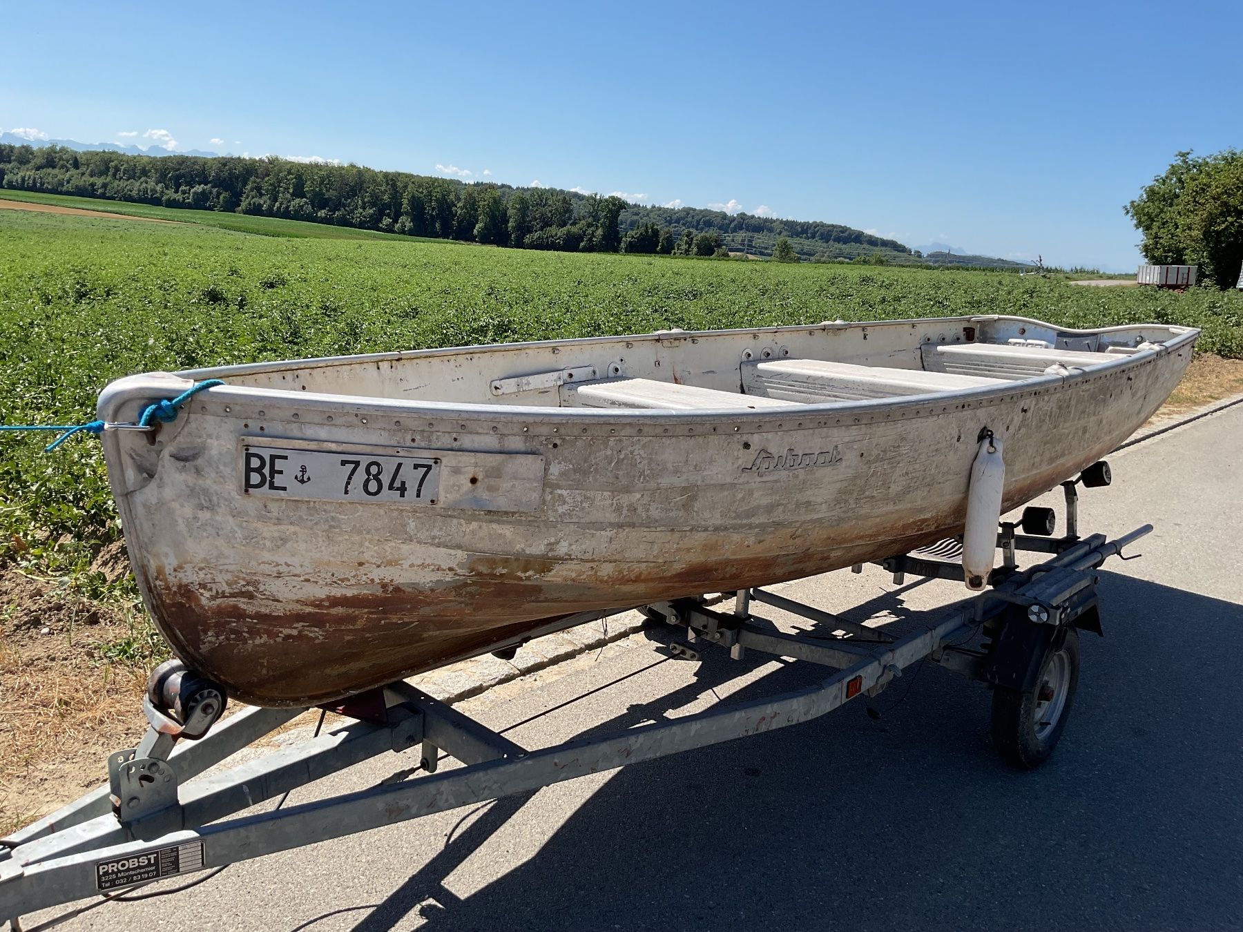 Bateaux: Motorboot/Fischerboot Spiboot Champion 2 – Défectueux à Hagneck par Kobogero
