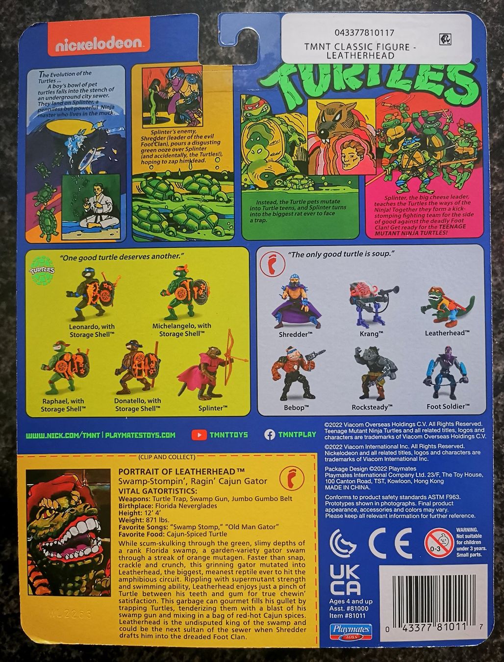 Statuette: Leatherhead Ninja Turtles Action Figur Nickelodeon TMNT – Nuovo e nell'imballaggio originale da Rorschach venduto da Actionvintage789 1