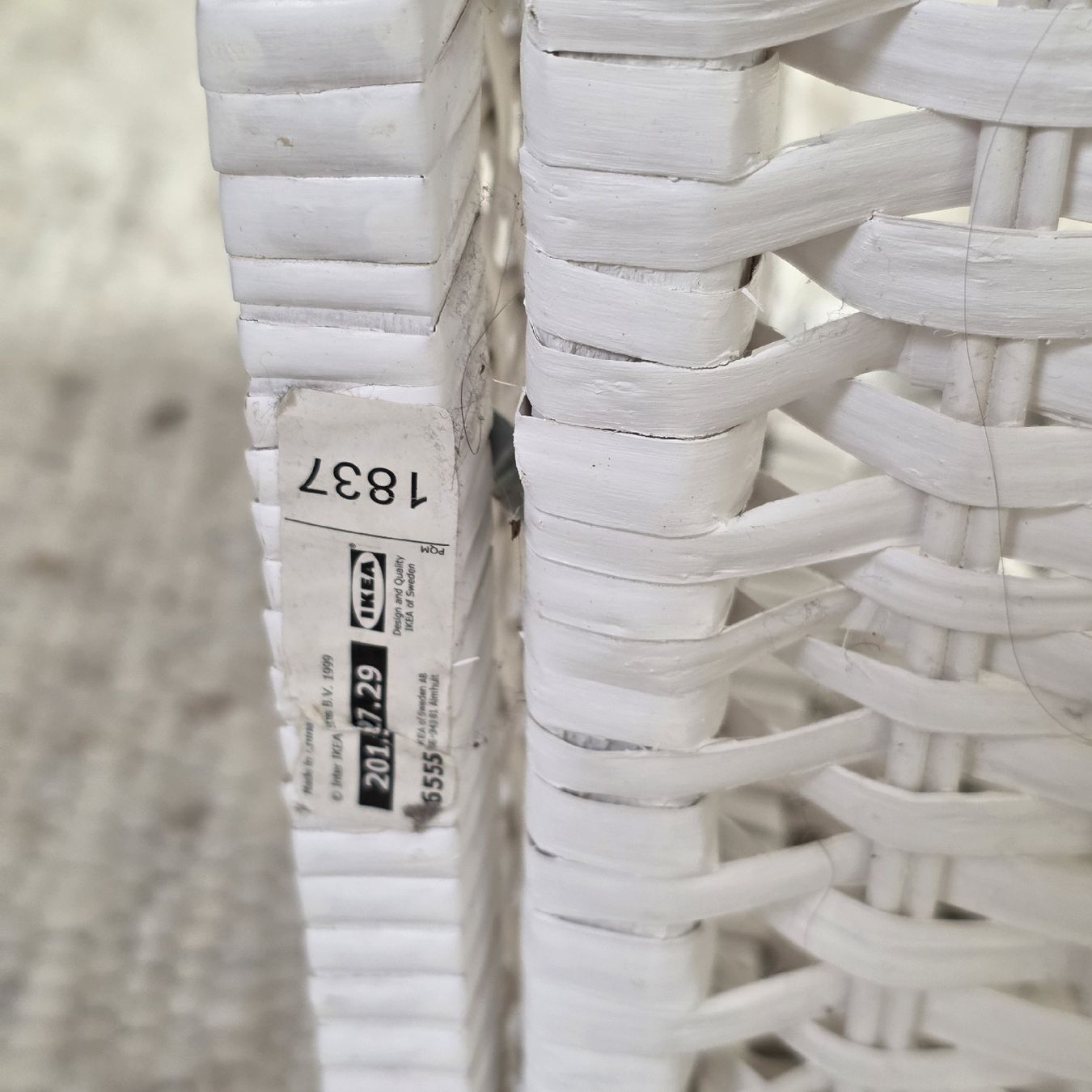 Ikea Altro per la casa: Korb geflochten weiss Ikea  – Usato da Rheinsulz venduto da Gilea 3