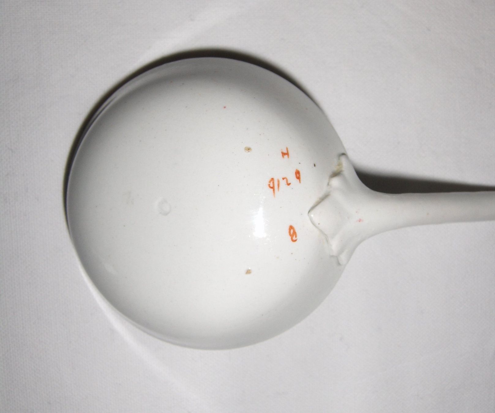 Cucchiai: Dekorative Schöpfkelle/Schöpflöffel mit Blumenmuster – Usato da Dübendorf venduto da alracfo 4