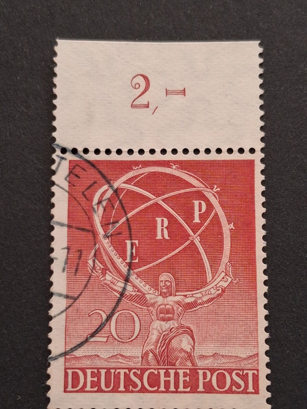 Tous les timbres: Berlin  Mi-Nr.71 gestempelt Oberrand 40 Fr – D'occasion à Kriens par Nidfeld45